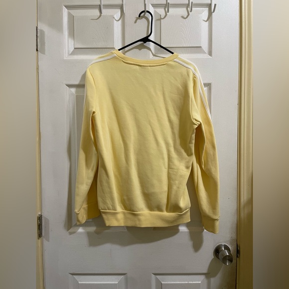 Adidas Women 3-Stripes Fleece Sweater - Picture 2 of 3